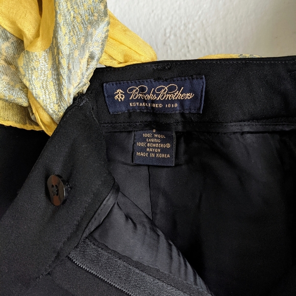 Brooks Brothers women's Black Dress Pants - Picture 4 of 5